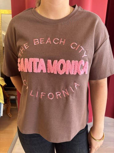 Tee-shirt TU marron