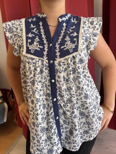 Blouse Mc fleurie
